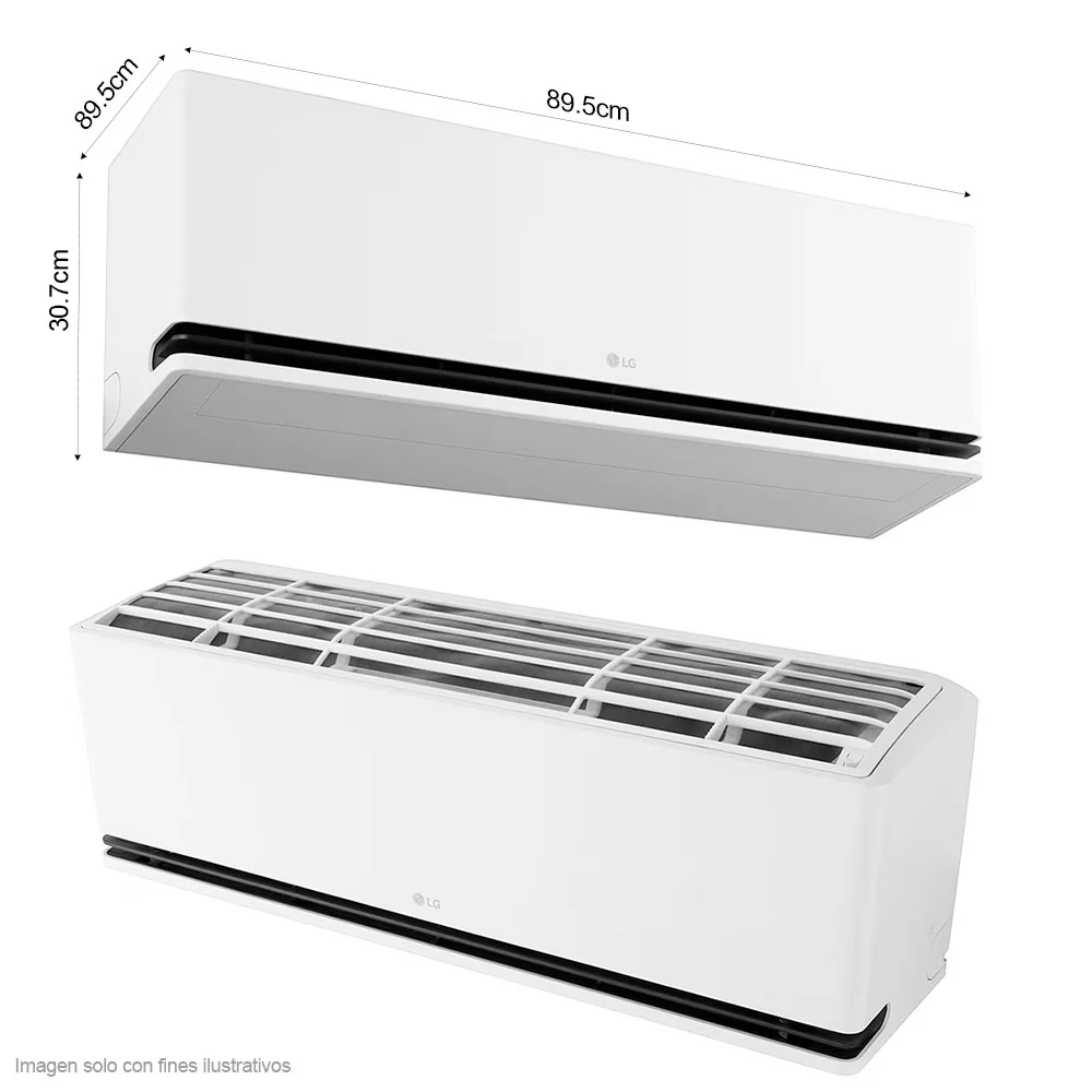 Aire acondicionado Split 12000 BTU VF122C31 LG inverter - Image 3