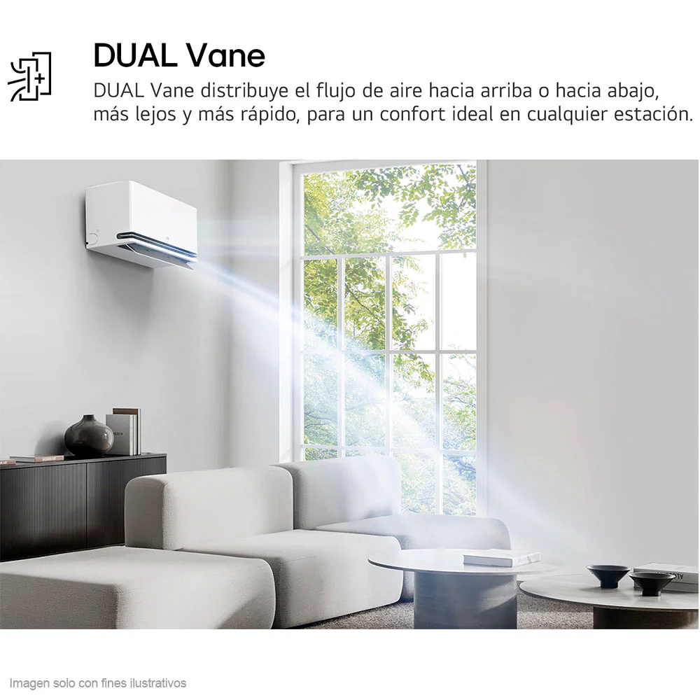 Aire acondicionado Split 12000 BTU VF122C31 LG inverter - Image 6