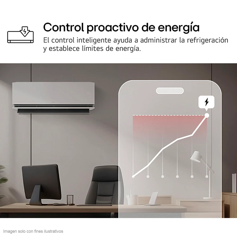 Aire acondicionado Split 12000 BTU VF122C31 LG inverter - Image 7