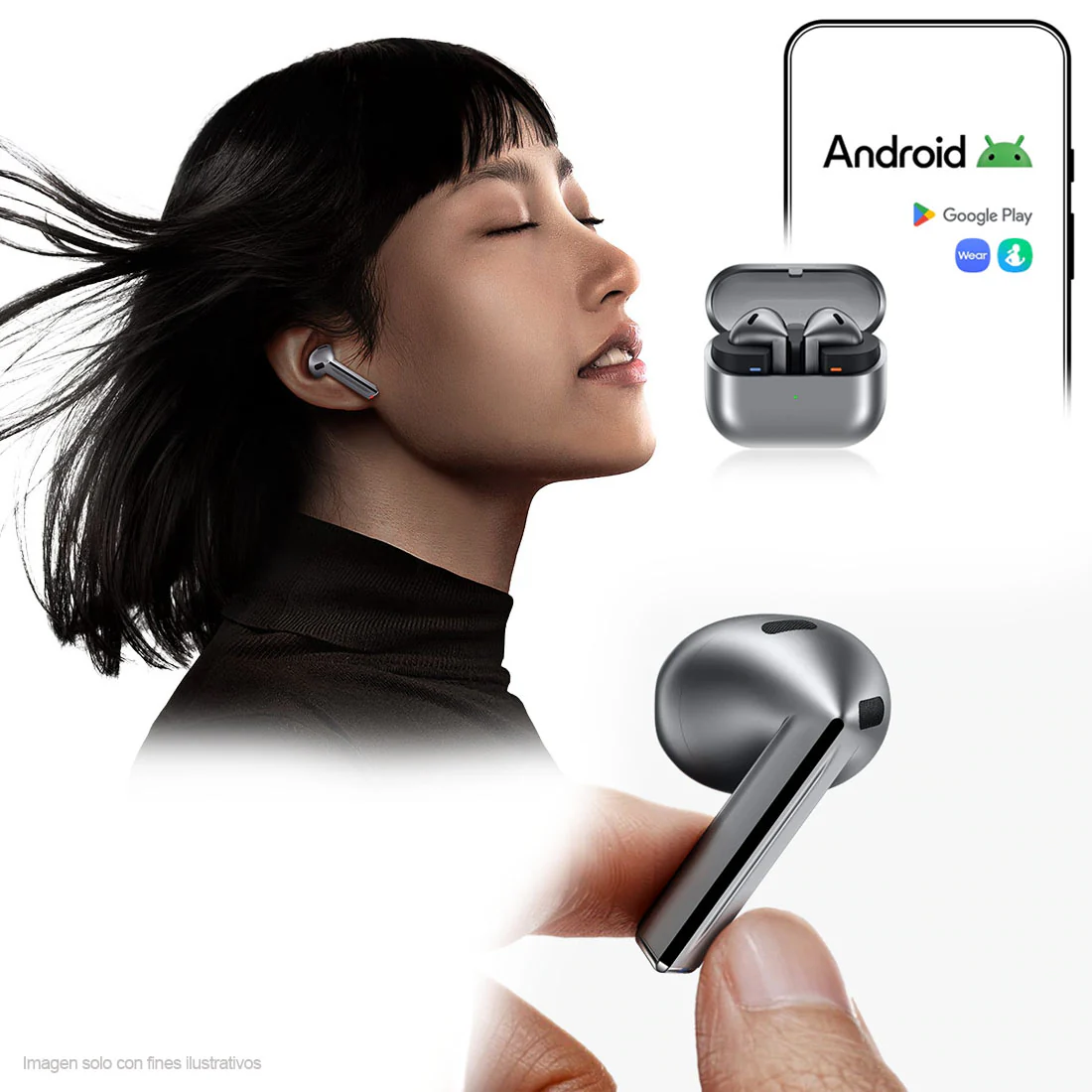 Audífonos Galaxy Buds 3 Samsung SM-R530NZAALTA - Image 5