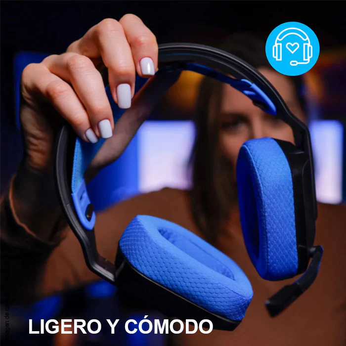 Auriculares inalámbricos con micrófono Logitech G535 PC/PS - black - Image 4